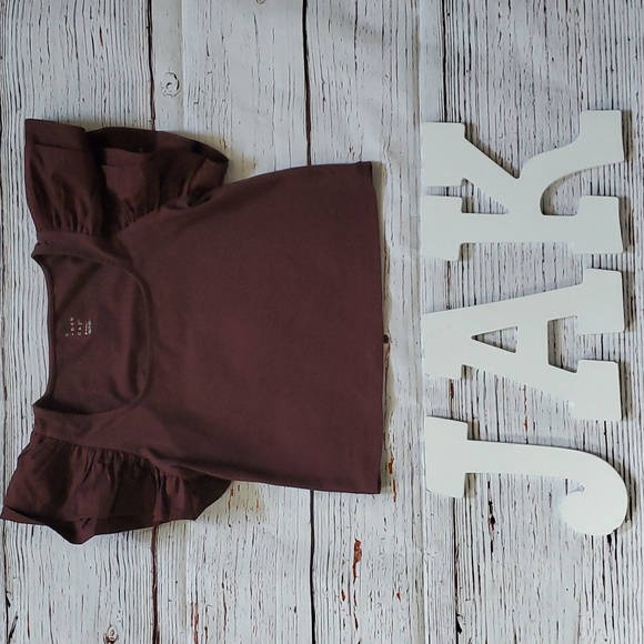 a new day Tops - NWOT CUTE BROWN CROP TOP 🤎